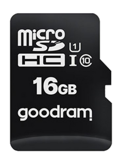 Karta microSDHC 16GB + Adapter do DP4