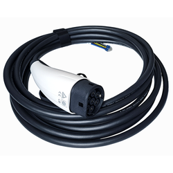 Wtyczka Typ-2 32A 3 fazy do ładowania EV z kablem 7,5m