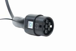 32A 1-phase plug with a 7,5m cable for EV charging