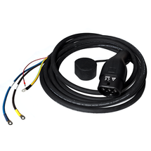 Type-2 32A 1-phase plug with a 5m cable for EV charging