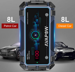 A9 Pro AVAPOW 2500A JUMP STARTER