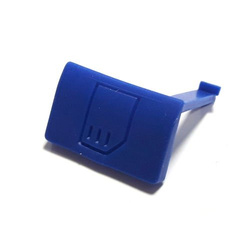 DP4 - microSD card socket plug - Dark Blue