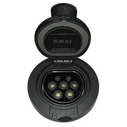 Set of Electromagnetic Lock + Type 2 Socket