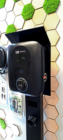 Charging station pedestal roof (L)