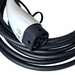 Type-2 16A 3-phase plug with a 7,5m cable for EV charging