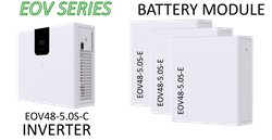 Set EOV SERIES 24V - Inverter + 15kWh Energy Storage