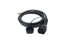 32A 1-phase plug with a 7,5m cable for EV charging