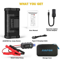 T8 Max AVAPOW 6000A JUMP STARTER
