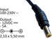 Zasilacz 12V/5A do DiagProg4/DiagProg5