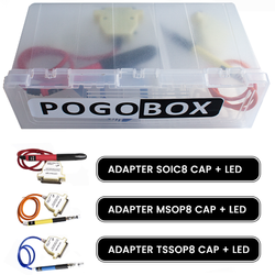POGO BOX SOIC8 TSSOP8 MSOP8 (Led+Cap)